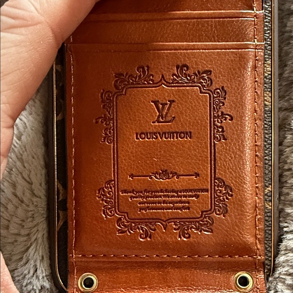 Louis Vuitton Monogram Brown Phone Case with Card Slot - Picture 2 of 4